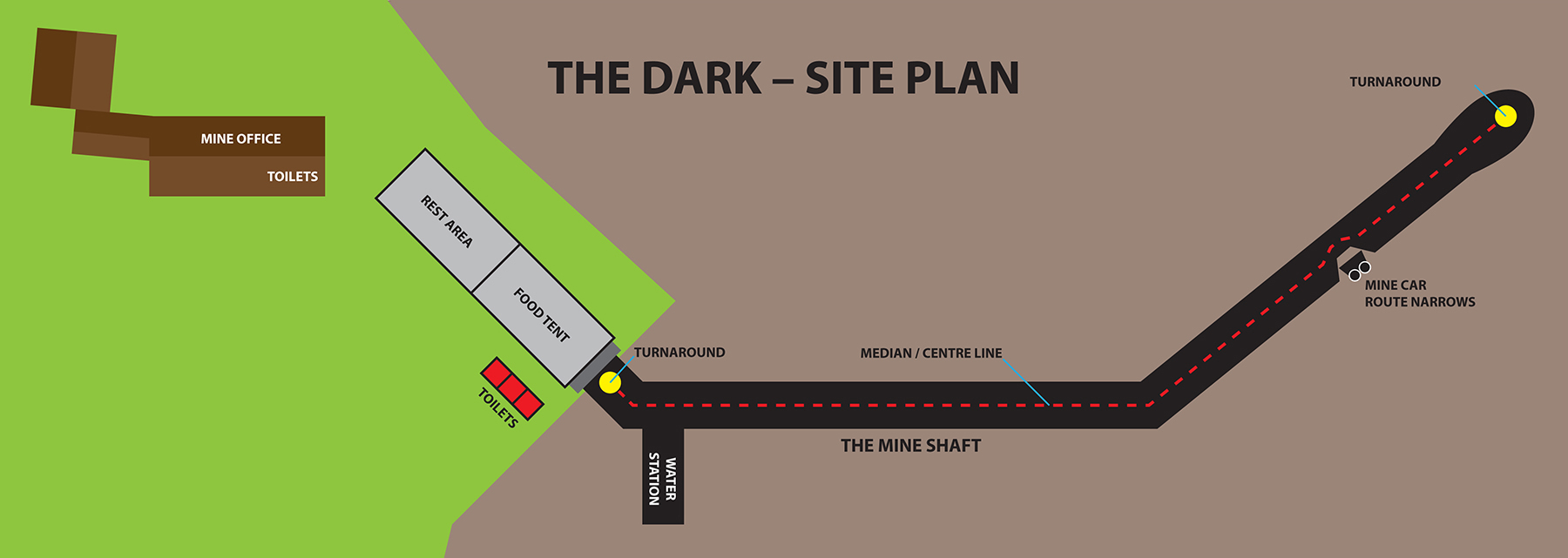 4th The Dark - 12h course map